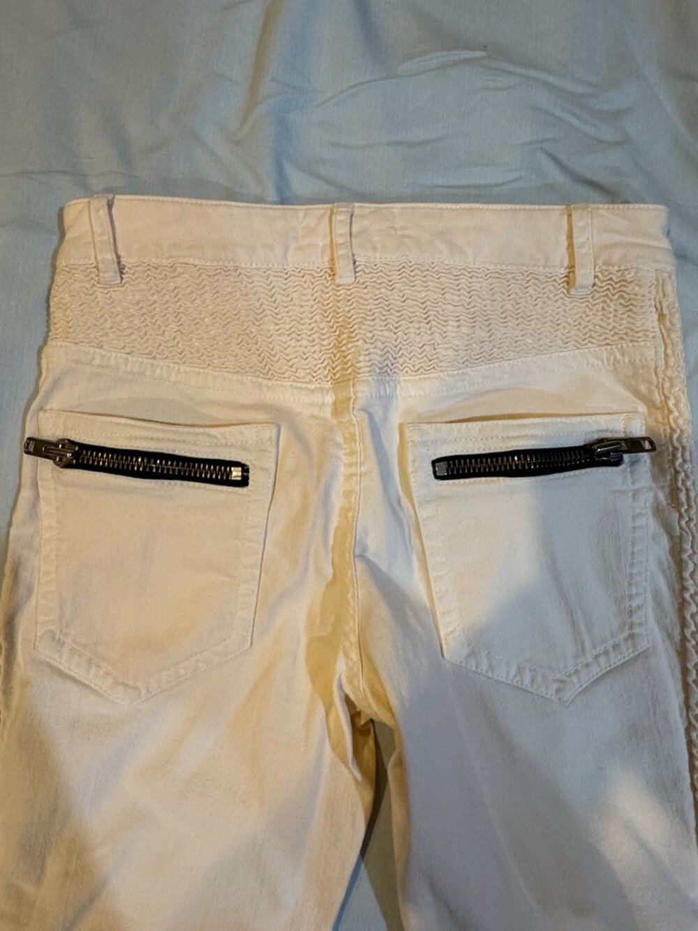 Gorgeous Isabel Marant Etoile No. 1501 cream and black jeans - Picture 6 of 6